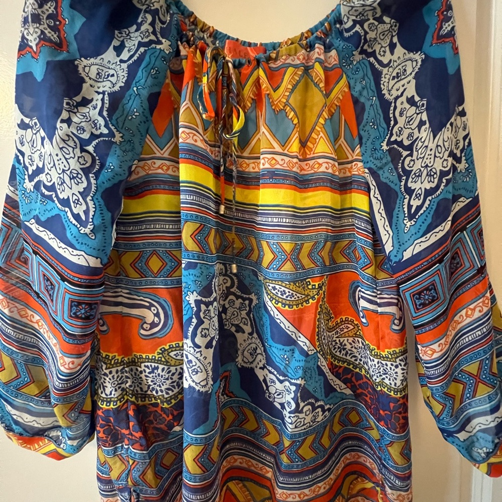 HALE BOB SILK blouse Size Small